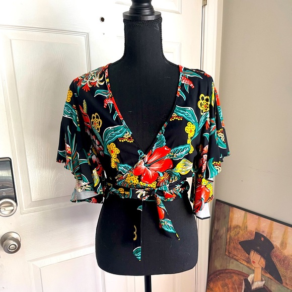 Trashy Diva Tops - NWOT! Trashy Diva | Ziggy Wrap Top